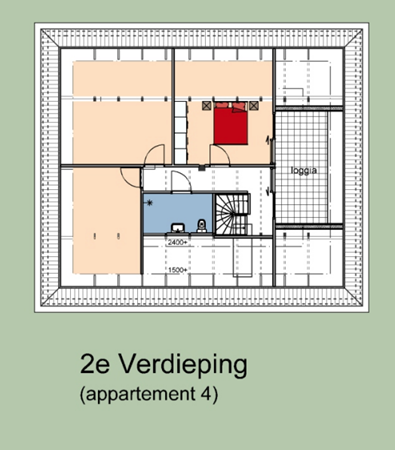 Floorplan - Raadhuisstraat 16A, 9648 JV Wildervank